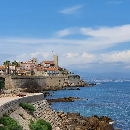 Cap D'antibes Studio Duplex Terrasse Apartment